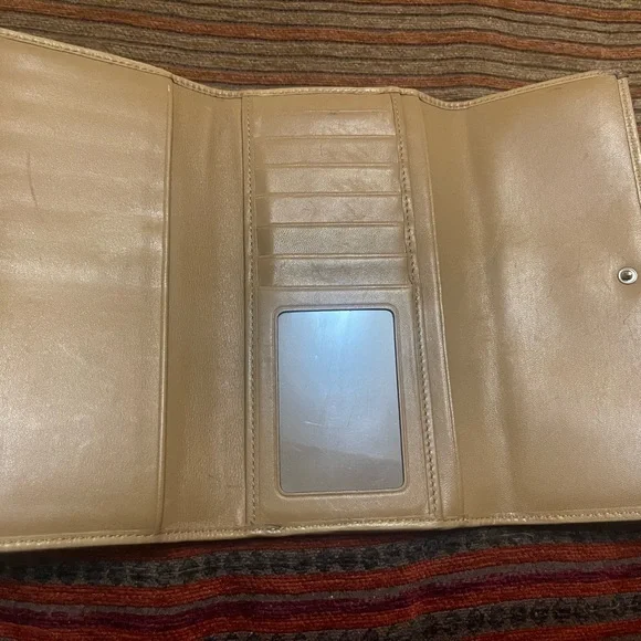 Coach Tan Leather Handbag and Wallet - Picture 7 of 7